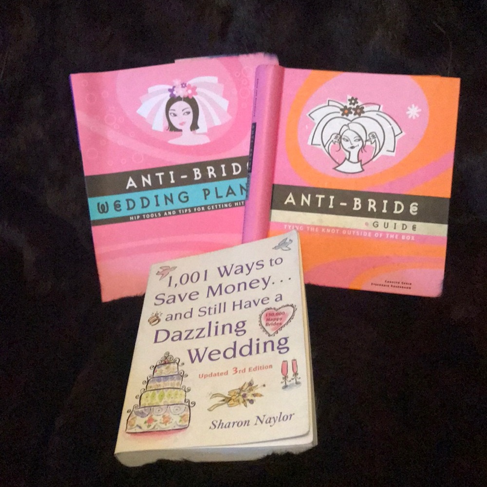 Gently used bridal book set